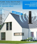 TV Antenna Digital HD Antena Indoor HDTV 1080P 4K Long Range