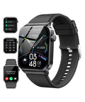 [Mother'S Day] Ntaanoo 1.85" Fashion Touch Screen Smart Watch, Digital Smart Watches with Call Function 100+ Sports Modes Dly Watch Dials Messages Reminder Multifunctional Smartwatch for Men Women