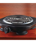 Appliances  Appliances 1,000-Watt Single Electric Burner (Black)