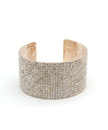 SPARKLY RHINESTONE CUFF BRACELET