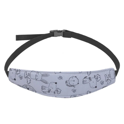 Baby Carseat Head Support Adjustable Infant Stroller Neck Relief Strap Pillow Fastening Belt Headrest Toddler Sleep Positioner