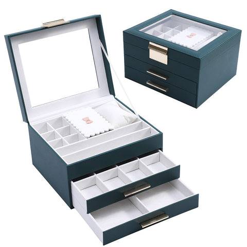 Large Three-layer Jewelry Display Organizer