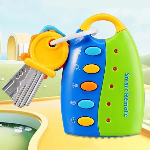 Baby Early Education with Lights and Music Simulation Car Key Simulation Car Sound Effect Early Education Educational Fun Toys