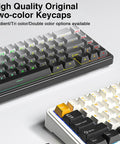 Aula F65 Mini Tri-Mode Wireless Mechanical Keyboard, 65 Percent Hot Swappable Gasket Custom Gaming Keyboard, Volcanic Switch,Rgb Backlit, Gradient Blue Bluetooth Keyboard Budget Creamy Keyboards Lighted Game Keyboard Computer Accessories Springtok