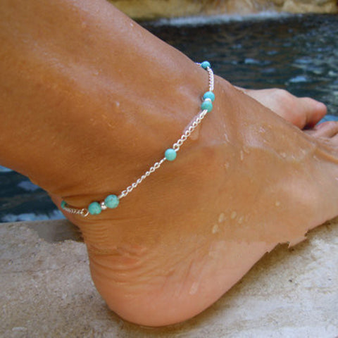 Handmade Beaded Anklet