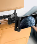 Car Headrest Tablet Mount, Car Headrest Tablet Holder, Seat Back Tablet Mount, Storage Holder for Tablet & Phone, Boyfriend Gift, Car Accessories