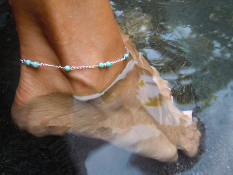 Handmade Beaded Anklet