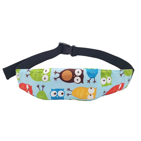 Baby Carseat Head Support Adjustable Infant Stroller Neck Relief Strap Pillow Fastening Belt Headrest Toddler Sleep Positioner