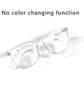 Bluetooth Smart Glasses, Auto-Tinting Sunglasse，Men'S ＆ Women'S Fashion Eyewear，Lenses with UV ＆ Blue Light Protection,Open Audio,Rechargeable