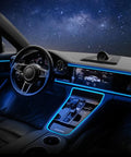USB Powered Car Interior LED Light for Summer, Car Accessories, Car Electronics, Multiple Color Modes 5M Fiber Ambient Light, Car Interior Decorative Light, Magic Light Tape