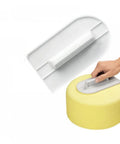 Cake Scraper Smoother Adjustable Fondant Spatulas Cake Edge Smoother Cream Leveling Device DIY Baking Tools Cakes Pastry Spatula