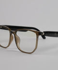 【New Launch】2025 AI Brown Smart Glasses, Bluetooth Connection, Music Playback, Seamless Interaction, Stylish Appearance, Anti-Blue Light, GS-03 2.0 Newest Version Wireless Bluetooth Touch Control Comfort Lightweight Touch Control