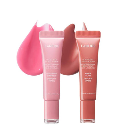 Laneige Glaze Craze Tinted Lip Serum Bundles, Lip Care, Moisturizing