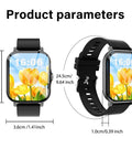 Multifunctional Smart Watch, Fashionable Digital Watch with Heart Rate Monitoring and Sleep Tracking, Sports Watch with Multiple Sports Modes for Women & Men, Wearable, Wireless