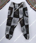 Patch Cotton Gothic Unisex Joggers, Gothic Patch Unisex Jogger Pants, plus Size Inclusive ,Hippie Trousers, Boho Style, Goth Fashion, Unisex Cotton Cargo Pants, Multi Pockets, Cotton Baggy Pants Big Menswear Festival