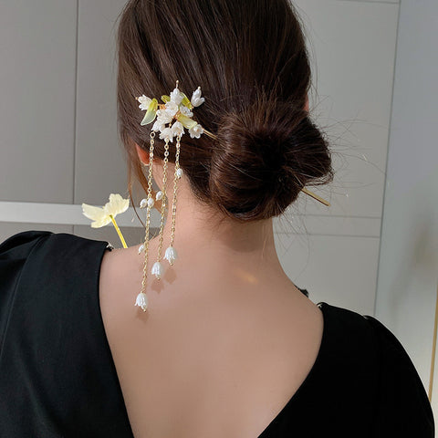 Korean-Style Tassel Hairpin