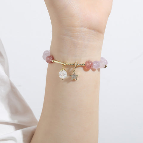 Lavender Amethyst Bracelet