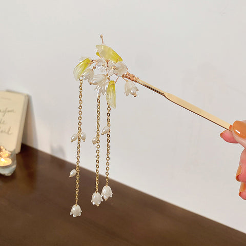 Korean-Style Tassel Hairpin