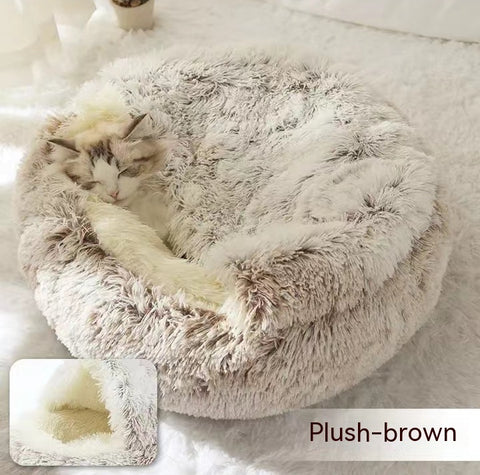 Dog and Cat Winter Bed