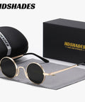 Mother'S Day Gift HDSHADES Unisex Classically Designed Full-Frame Sunglasses round Frame Durable Play Golf Sunglasses UV400