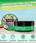 Tibobo Summer Intensive Tanning Cream 100Ml,Moisturizing and Hydrating Body Bronze Natural Tan Lotions Sunscreen Nourishing Moisturizer Bronzing Radiant