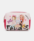 Nicole Lee USA Printed Extra Large Cosmetic Pouch