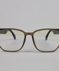 【New Launch】2025 AI Brown Smart Glasses, Bluetooth Connection, Music Playback, Seamless Interaction, Stylish Appearance, Anti-Blue Light, GS-03 2.0 Newest Version Wireless Bluetooth Touch Control Comfort Lightweight Touch Control