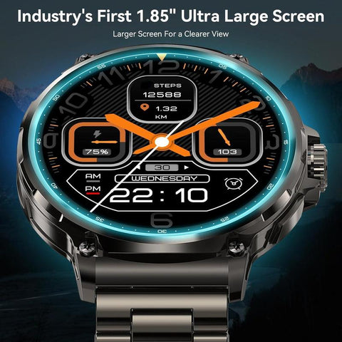 Multifunctional Smart Watch, 1 Count Fashionable Digital Watch with Multi-Sport Modes and Time Display, Sports Watch Compatible with Android & Ios